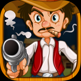 couverture jeu vidéo Fusillade de cowboys – Jeu de tir du Far West !