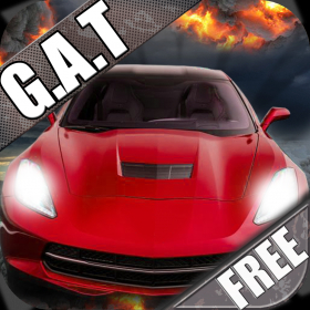 couverture jeu vidéo G.A.T 5 Renegade Gangster Race Skimish : Mega Hard Racing and Shooting on the Highway Road