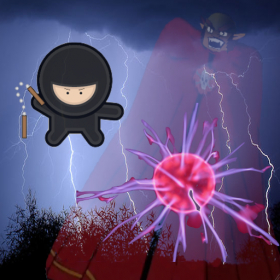 couverture jeu vidéo Galactic Ninja