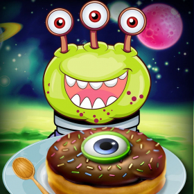couverture jeu vidéo Galactique cuisine La Fièvre: Extérieur Espace Extraterrestre Cuisine Ruée FREE