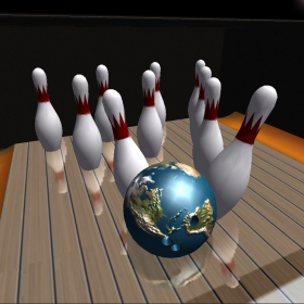 couverture jeu vidéo Galaxy Bowling