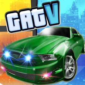 couverture jeu vidéo Gangsta Auto Thief V: Thug Money Heist In The Reckless Hip-Hop San Gangster City