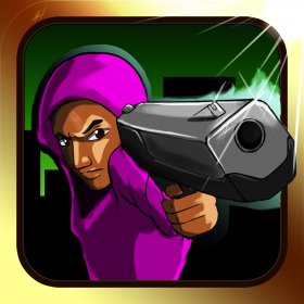 couverture jeu vidéo Gangsters vs Aliens - Cool Shooting Runner Game