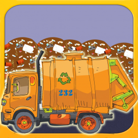 couverture jeu vidéo Garbage Trucks racing madness - Free Edition