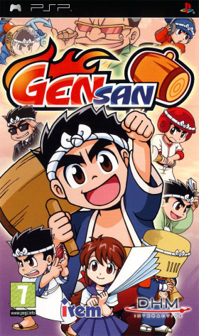 couverture jeu vidéo Gensan contre les Yakusas