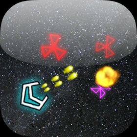 couverture jeu vidéo Geometric War In The Outer Space