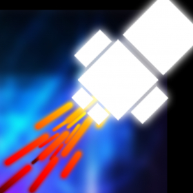 couverture jeu vidéo Geometry Line Runner HD : The Jetpack Space Man