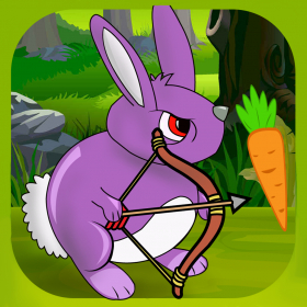 couverture jeu vidéo Get the carrot - The Rabbits shooting challenge - Free Edition
