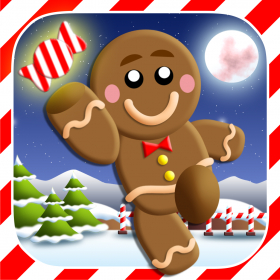couverture jeu vidéo Gingerbread Man's Christmas Run