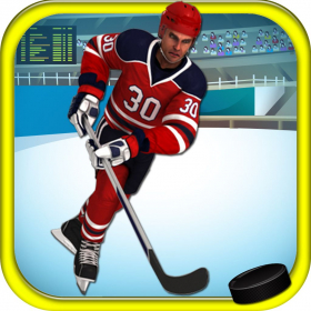 couverture jeu vidéo Glace Hockey Reflex : claque Coup Pénalité Fusillade PRO
