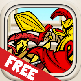 couverture jeu vidéo Glory Spartans Battle Blast - Extreme Warrior Survival Mania