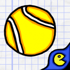 couverture jeu vidéo Glow Doodle Tennis 2 - Highly Addictive
