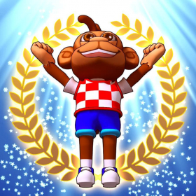 couverture jeu vidéo Go! Go! Monkey Athlete