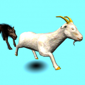 couverture jeu vidéo Goat On Run PRO