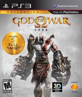 couverture jeu vidéo God of War Saga