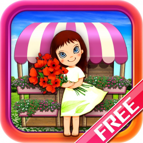 couverture jeu vidéo Gold Designer Flower Girl  Free