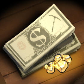 couverture jeu vidéo Gold Rain - Make it to the top and become rich