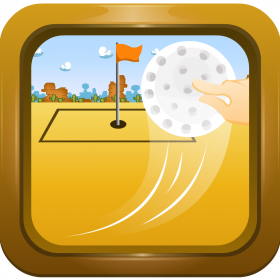 couverture jeu vidéo Golf Flick Fun Desert Super Course
