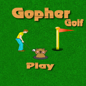 couverture jeu vidéo Gopher Golf