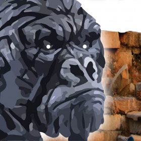 couverture jeu vidéo Gorilla Ruin Temple : Survival Brave Rescue