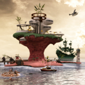 couverture jeu vidéo Gorillaz - Escape to Plastic Beach for iPad
