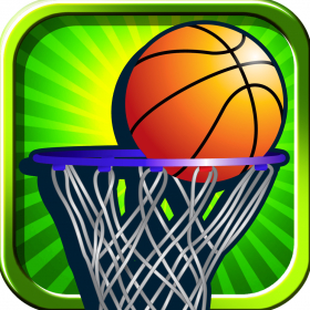 couverture jeu vidéo Gratuit Flick il jeter jeter match de basket - Free Flick It Toss It Throw It Basketball Game