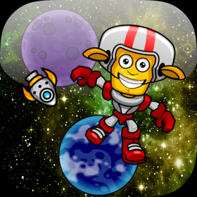 couverture jeu vidéo Gravity Jumper In Outer Space - Jump From The Spinning Planets