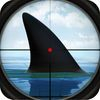 couverture jeu vidéo Great white Shark attack under blue Water