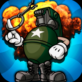 couverture jeux-video Grenade Militaire qui Rebondit FREE - Un Cool Sauvetage Militaire avec Explosions