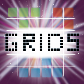 couverture jeu vidéo GRIDS - A legendary quest to master worlds of blocks and puzzles (think tetris, but different)