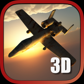 couverture jeu vidéo Ground Attacker Flight Sim 3D
