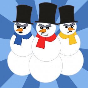 couverture jeu vidéo Grumpy Snowmen