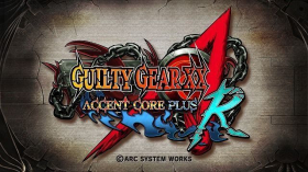 couverture jeu vidéo Guilty Gear XX Accent Core Plus R