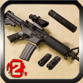 couverture jeu vidéo Gun Builder 2 HD iPad - Combat of Modern Guns Building