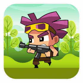 couverture jeu vidéo Gun Run Rivals - Modern War Race Free