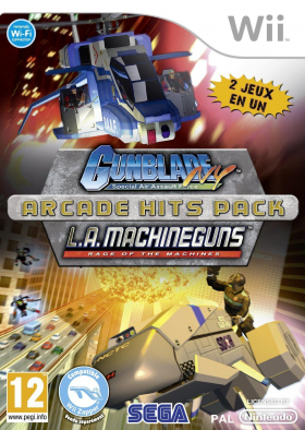couverture jeu vidéo Gunblade NY &amp; LA Machineguns