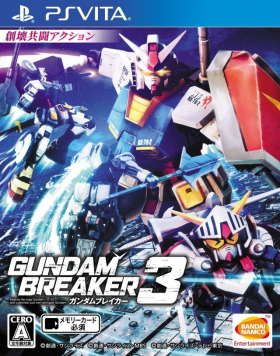 couverture jeu vidéo Gundam Breaker 3