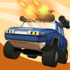 couverture jeu vidéo Guns on Wheels