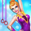 couverture jeu vidéo Gymnastique filles Balancer Monde: Summer Sporty Girly Fille rag-doll Jeux Swing PRO