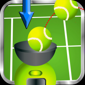 couverture jeu vidéo habileté avec ball de tennis PRO