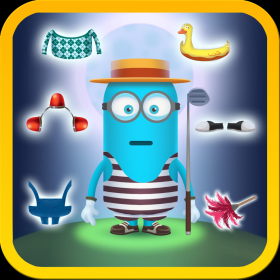 couverture jeu vidéo Habille la Mini Guy Crazy - Jeu Gratuit Pour Enfants