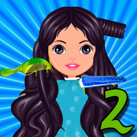 couverture jeu vidéo Hair salon hairdo 2 Kids Game
