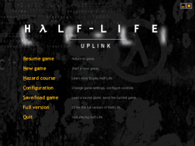 couverture jeu vidéo Half-Life: Uplink