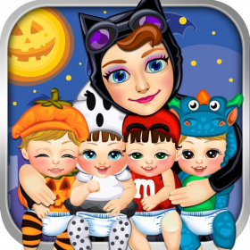couverture jeux-video Halloween Mommy's New Baby Salon Doctor - My Fashion Spa & Pet Makeover Girl Games!