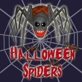couverture jeu vidéo Halloween Spiders