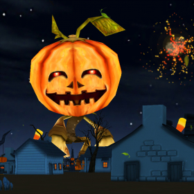 couverture jeu vidéo Halloween Town