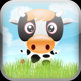 couverture jeu vidéo Happy Cow Tipping Game (iPad Version)