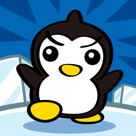 couverture jeu vidéo Happy Penguin Fun Run Escape - Frozen Ice Age Survival