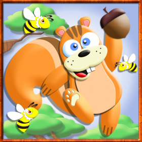 couverture jeu vidéo Happy Tree Squirrel Challenge - A Jumpy Thief Critter Jungle Racing Adventure