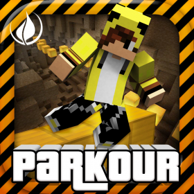 couverture jeu vidéo Hardcore Parkour - Mini Block Survival Shooter Pixel Game